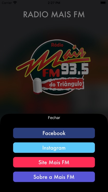 RADIO MAIS FM ARAGUARI MG