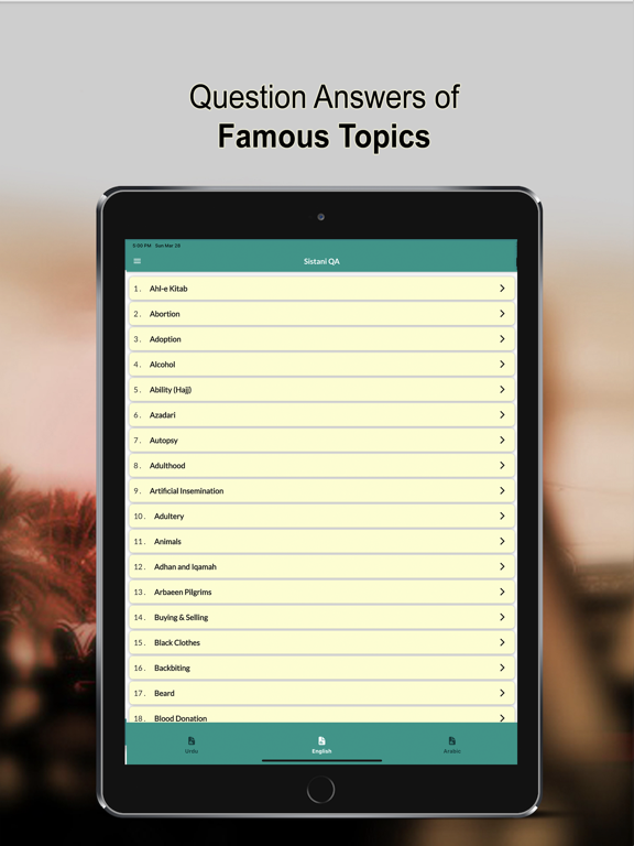 Screenshot #6 pour Sistani QA