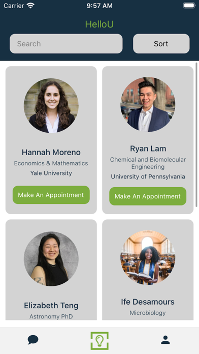 HelloUniversity Screenshot