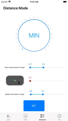 Game screenshot Gaitspeedometer hack