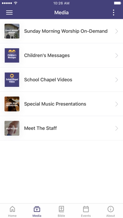 Epiphany Lutheran Screenshot