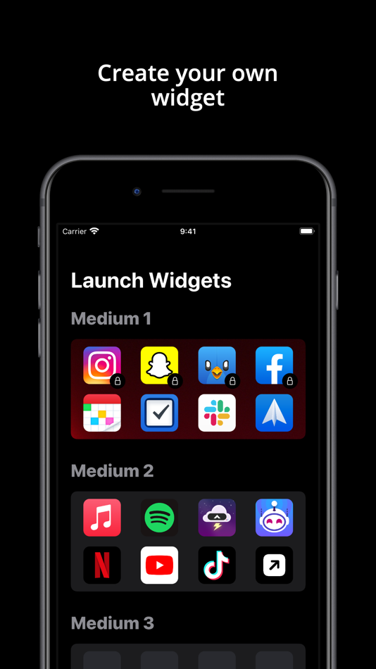 Launch Widgets - 1.0.1 - (iOS)