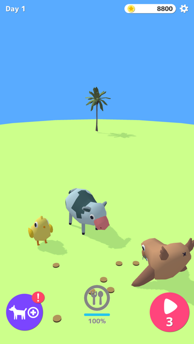 Animal Match 3D - Puzzle Game Screenshot