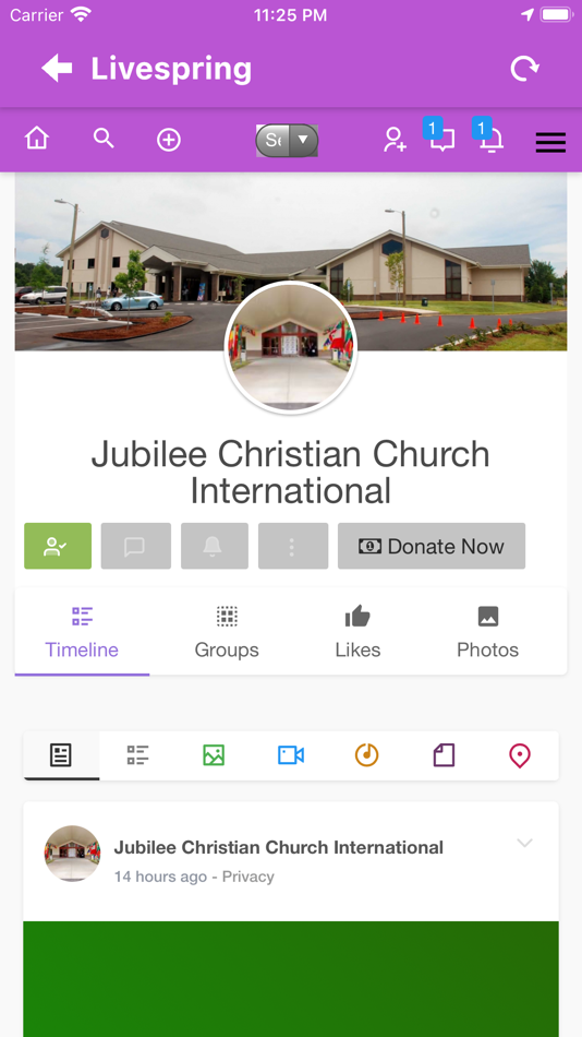 #3. Livespring App (iOS) By: Livespring