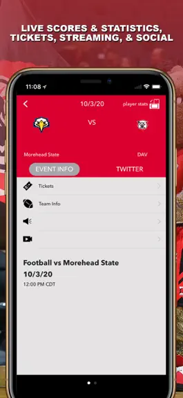 Game screenshot Davidson Gameday apk