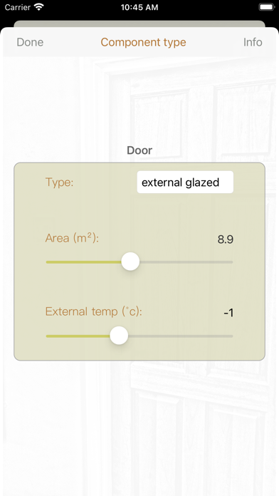 iHeatLoss Screenshot