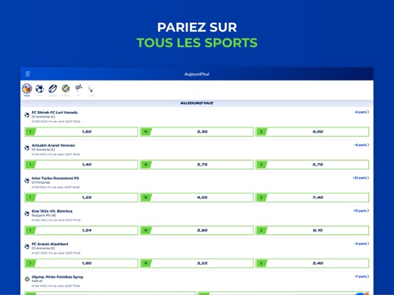 Parions Sport Point de vente® Parions Sport Point de vente®