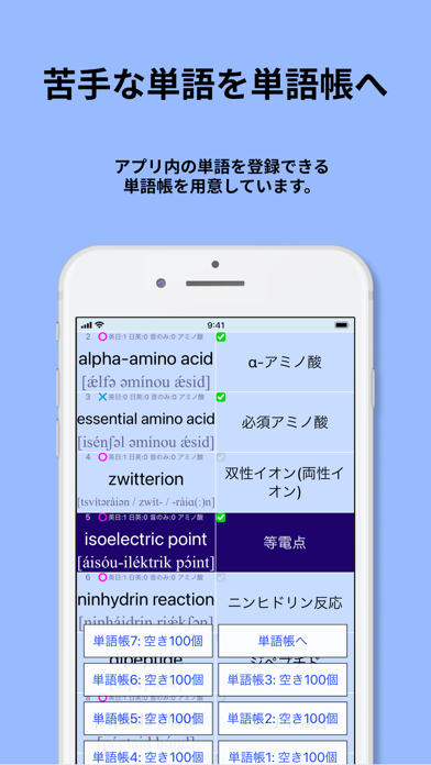 化学 英単語 1200 screenshot1