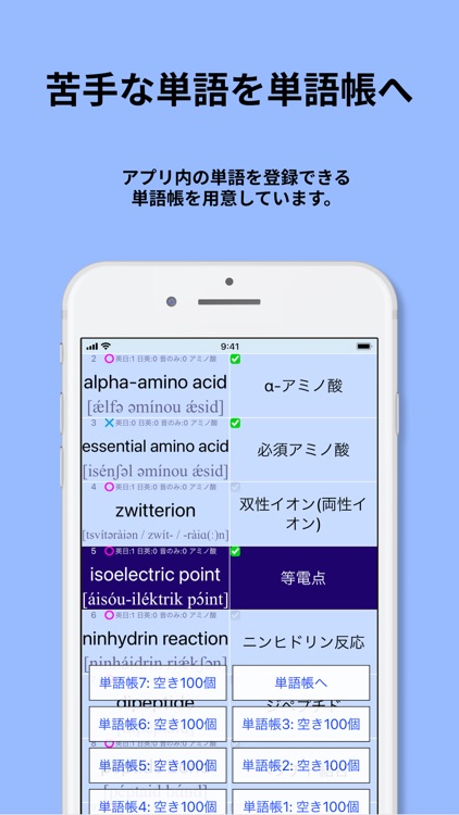 化学 英単語 1200 でた単 screenshot-4