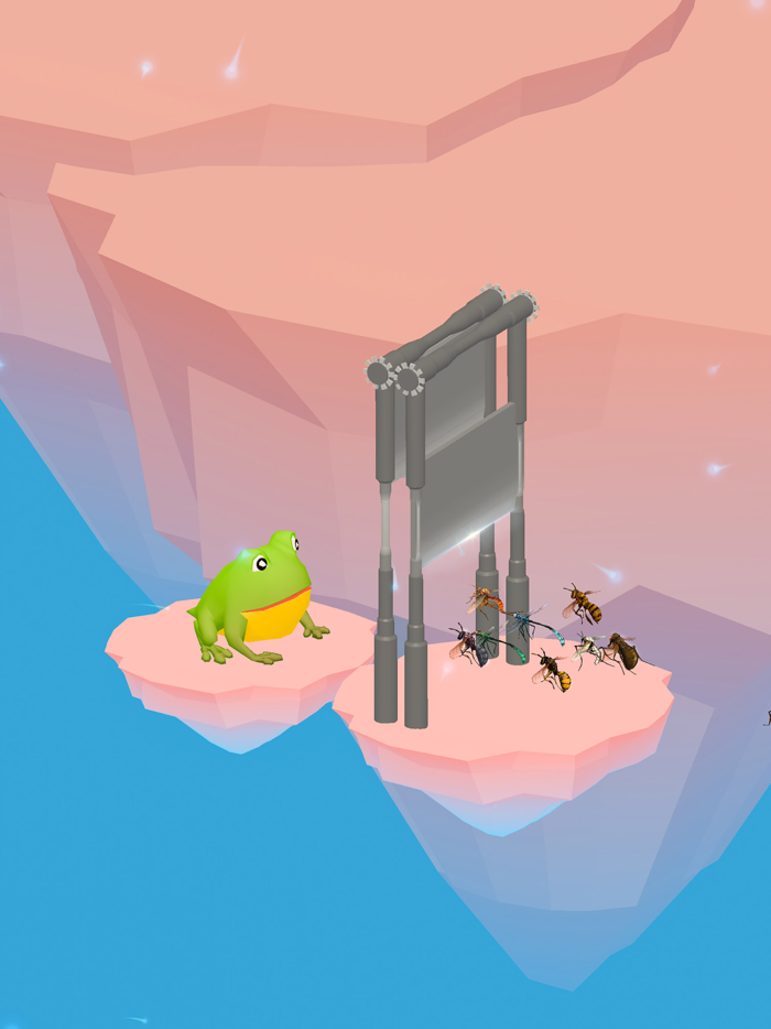 Tap The Pet Frog Arcade Game