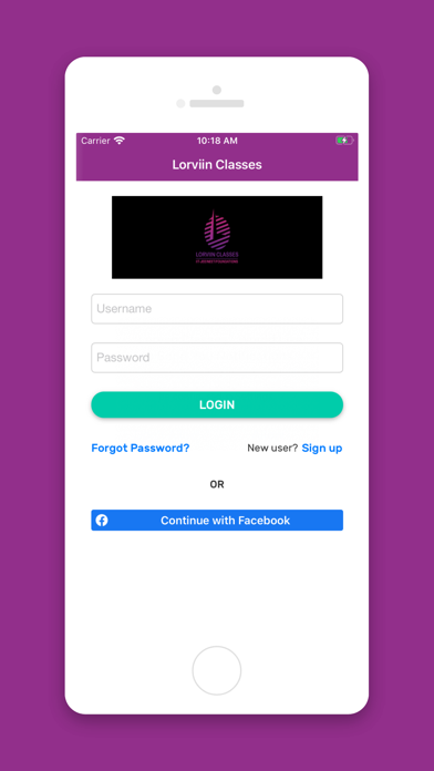 LORVIIN CLASSES Screenshot 1 - AppWisp.com