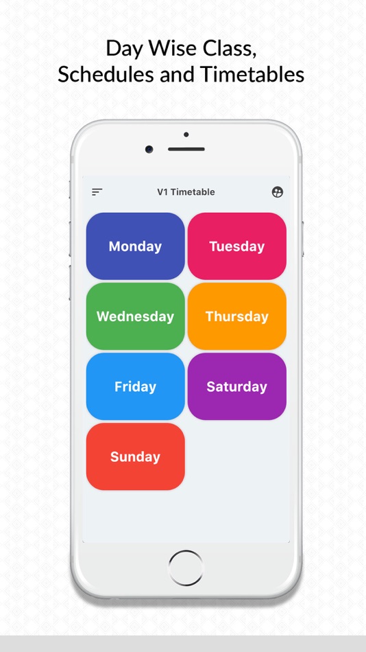 V1 Class Schedule Timetable - 1.1 - (iOS)