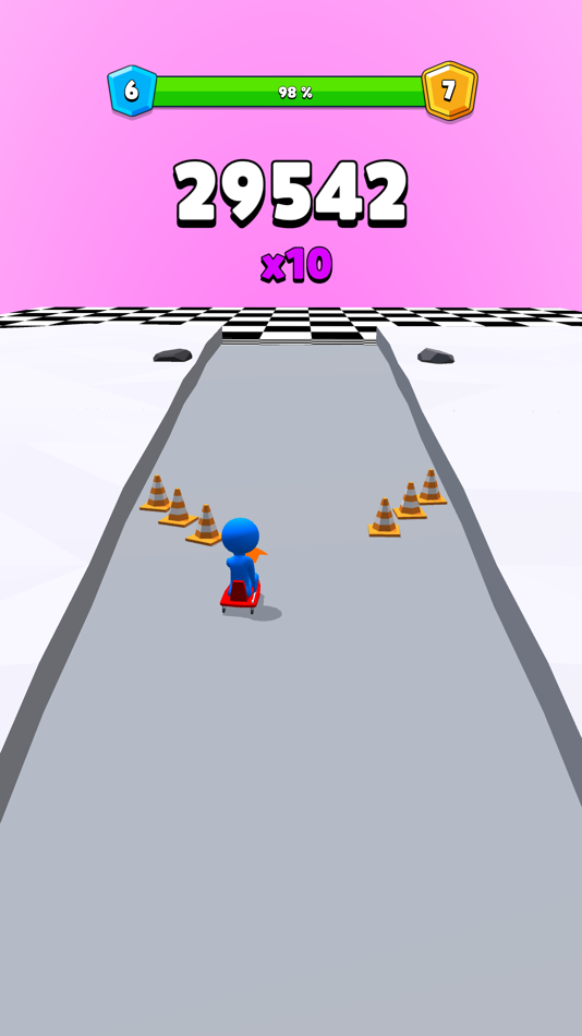 #5. Drifty Cart 3D (iOS) 由: BOOM GAMES YAZILIM VE TICARET ANONIM SIRKETI