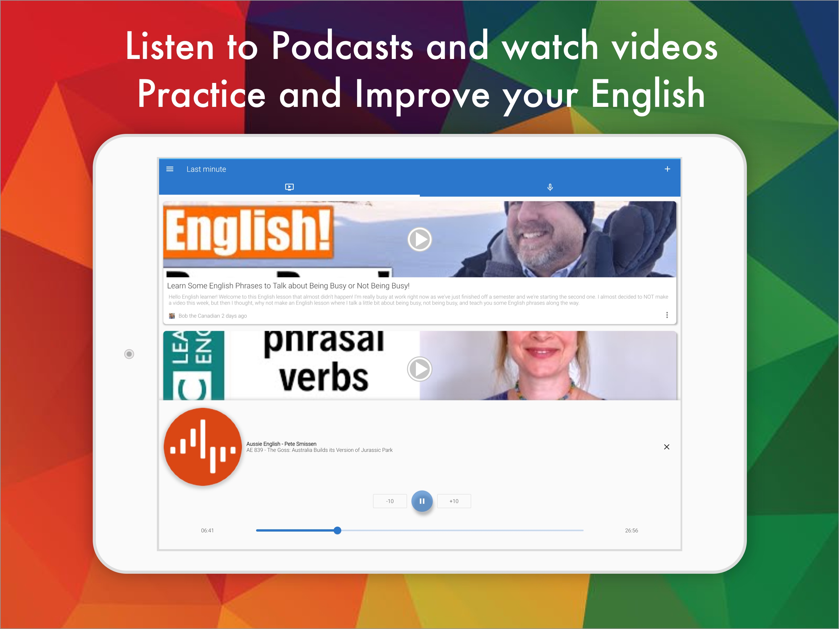 Learn English Podcast & Videos screenshot 8