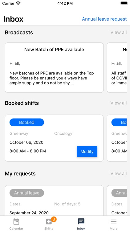 CliniShift for Staff screenshot-6
