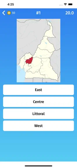 Game screenshot Cameroon: Regions Quiz Game hack