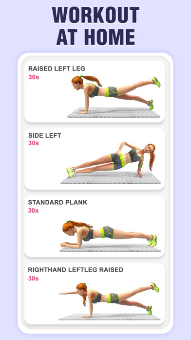 Plank Workout Challenge Screenshot