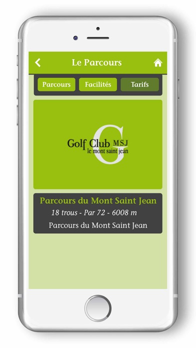 Golf du Mont Saint Jean Screenshot