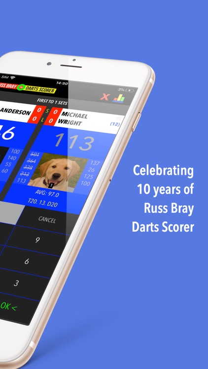 Russ Bray Darts Scorer