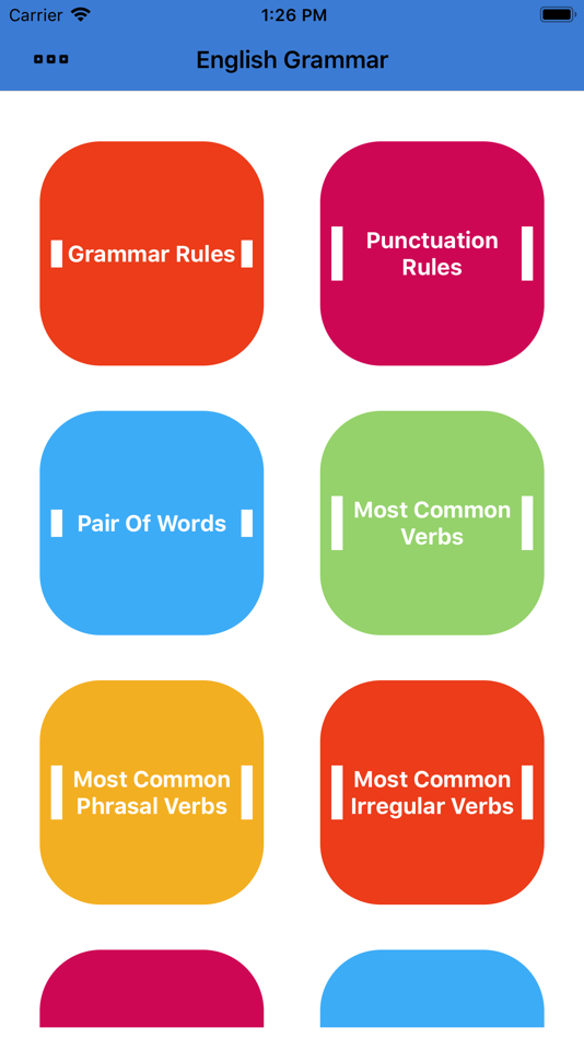 #1. English Grammar & Punctuation (iOS) بواسطة: Muhammad Asad Arman