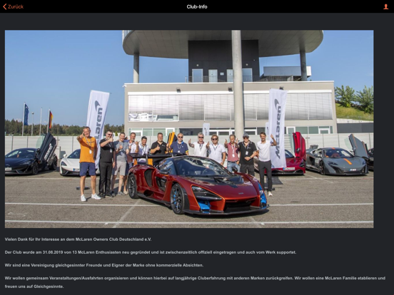 Screenshot #5 pour McLaren-Owners-Club