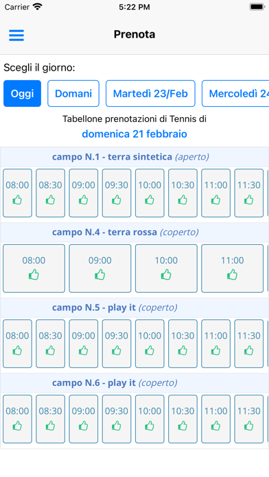 Tennis Club Maniago Screenshot