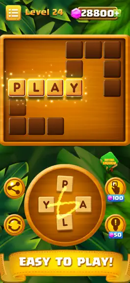 Game screenshot Word Cross Jungle apk