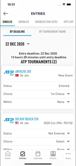 Game screenshot ATP PlayerZone hack