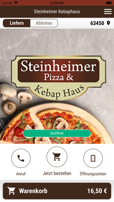 Steinheimer Kebaphaus Screenshot