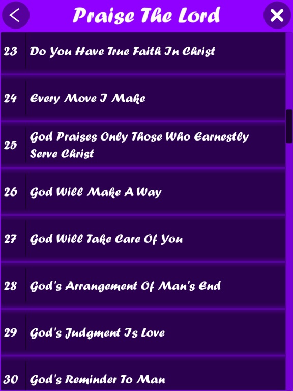 Hallelujah (English Songs) screenshot 3