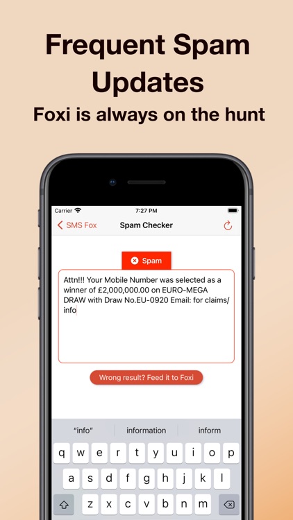 Spam Text Blocker - SMS Fox screenshot-3