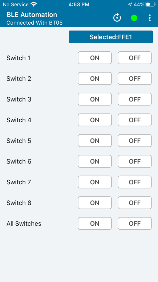 #1. BLE Automation (iOS) By: Gopi Gadhiya