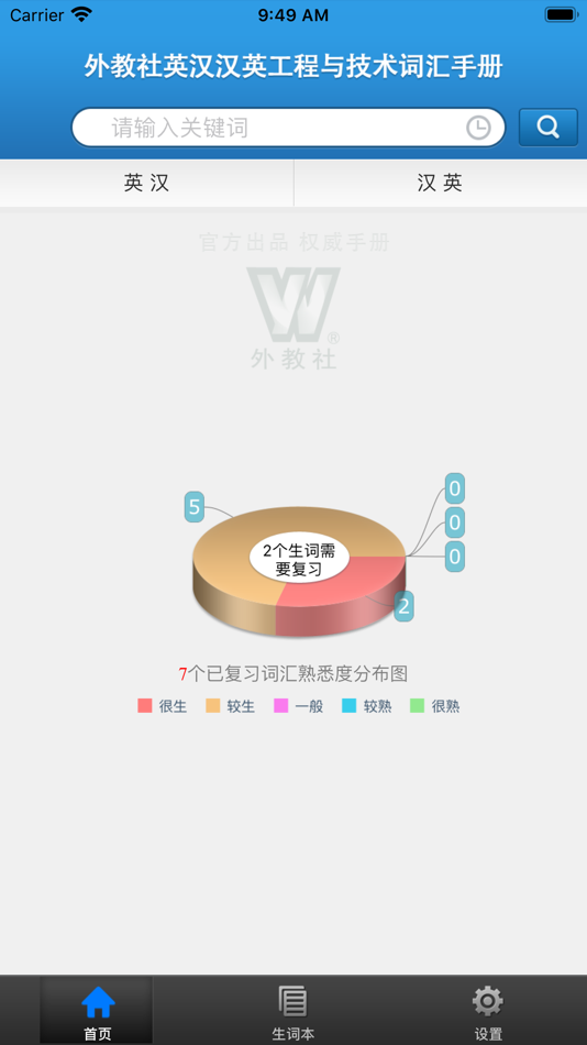 #2. 外教社工程与技术英语词典 (iOS) От: Shanghai Haidi Digital Publishing Technology Co., Ltd.