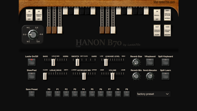 Screenshot #1 pour HaNon B70 ToneWheel Organ