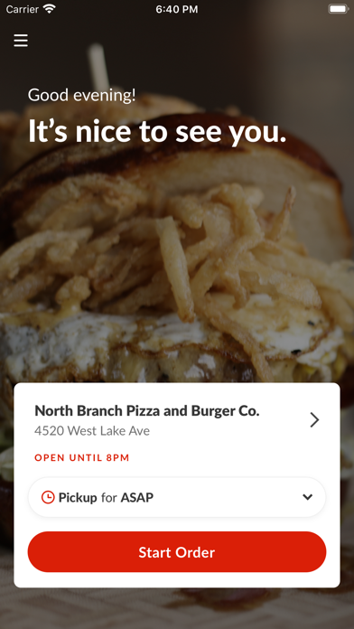 How to cancel & delete North Branch Pizza and Burger from iphone & ipad 4
