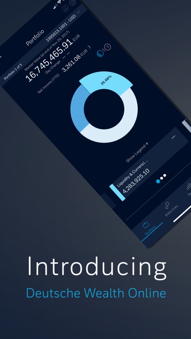 Deutsche Wealth Online LUX Screenshot