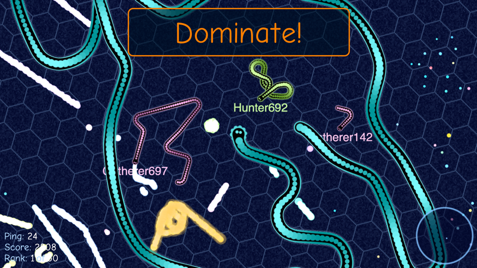 #3. gulper.io - Online Snake Game (iOS) 由: P S