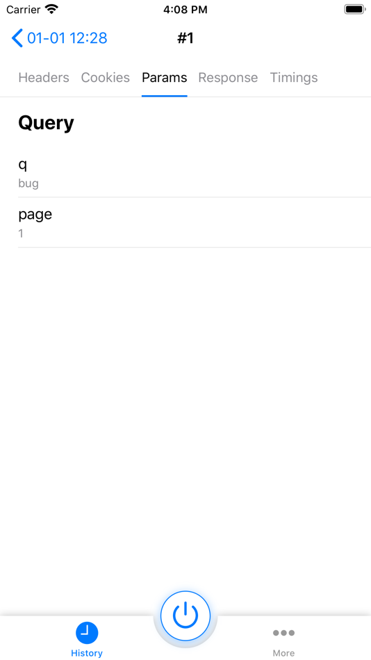 #5. HTTP Catcher (iOS) By: MESS LAB LTD