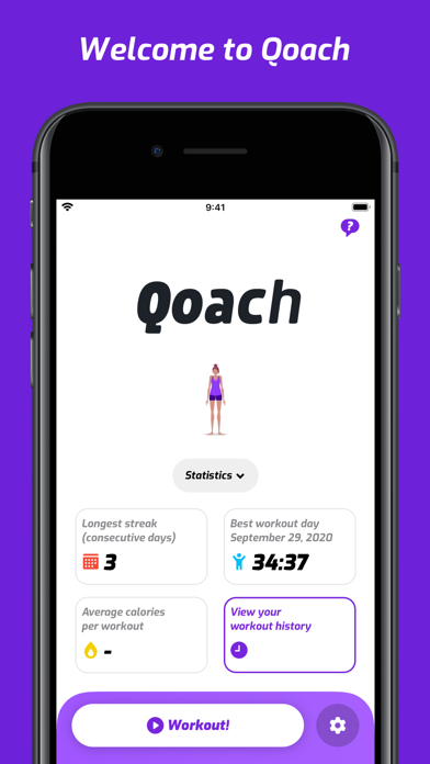 Qoach: Fitness Trainerのおすすめ画像1