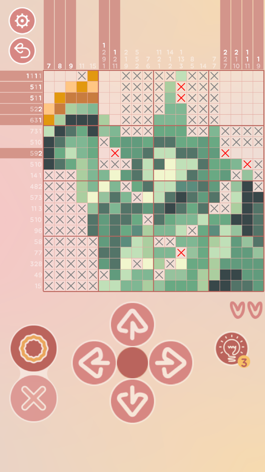 #7. Hana's Story - nonogram (iOS) 由: KWANG YEOUL YOO