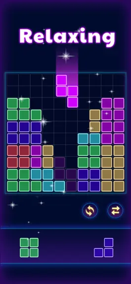 Game screenshot Glow Block Puzzle mod apk