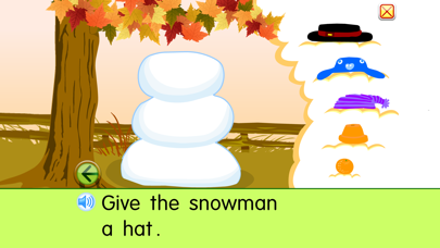Starfall Snowman Screenshot