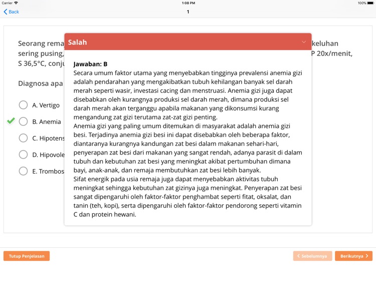 NEO D3 Bidan:Latihan2 for iPad screenshot-3