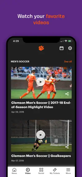 Game screenshot Clemson Tigers hack