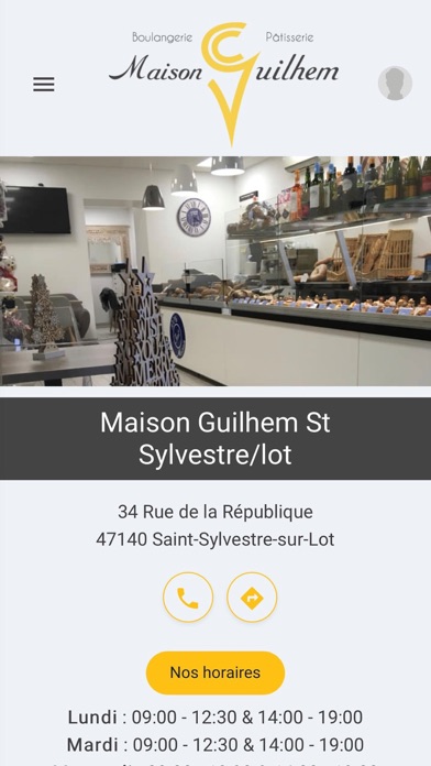 Boulangerie Guilhem Screenshot