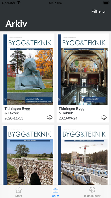 Bygg & teknik Screenshot