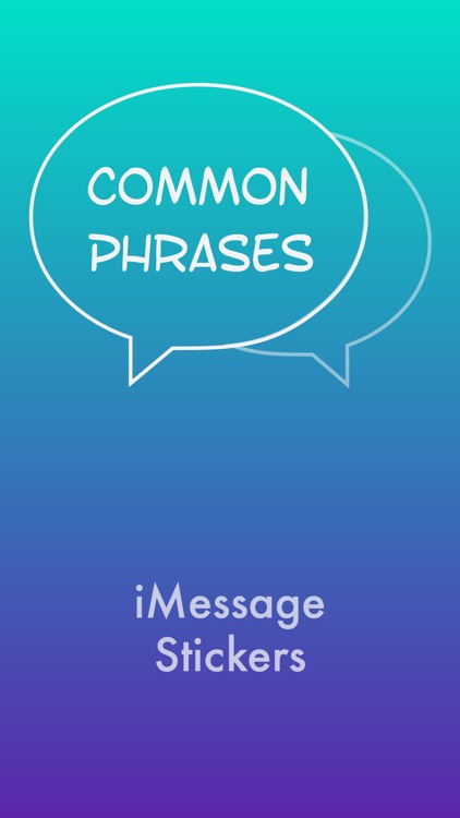 Common Phrases for iMessage