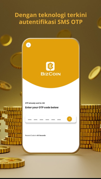 Bizcoin - Save Coin to Digital Screenshot