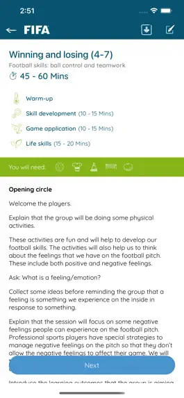 Game screenshot FIFA Football for Schools hack