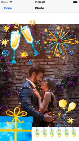 Game screenshot 2021 Happy New Year - Stickers apk